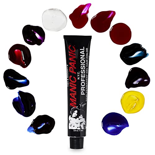 Manic Panic Divine Wine Semi Permanent Red Gel Hair Dye 3 oz