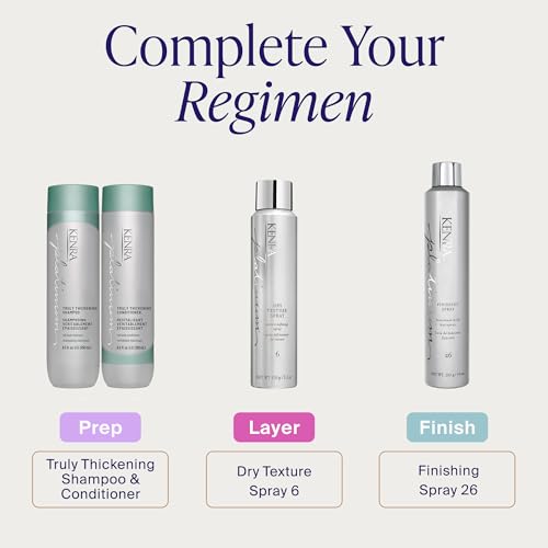 Kenra Platinum Dry Texture Spray 6 | Texture Defining Styler | Increases Texture & Fullness | Absorbs Oils & Impurities | Ultra-Lightweight, Non-Drying Formulation | All Hair Types