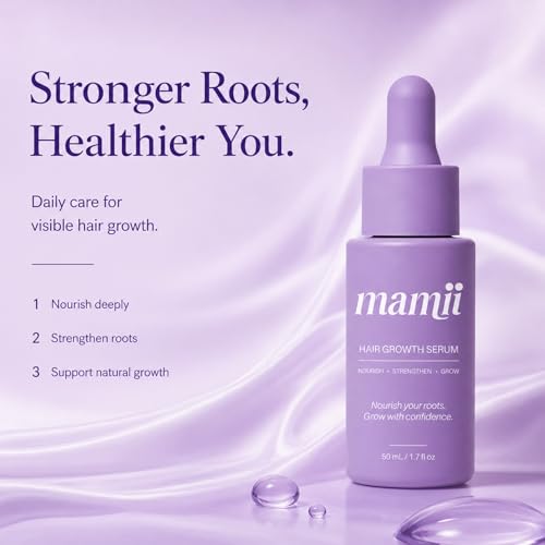 Mamii Rosemary Hair Growth Serum - Lightweight Scalp Treatment, 50 mL