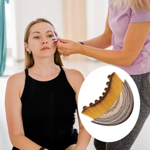 AN BAILIHUA Lymphatic Face Brush for Depuffing & Contouring, 2PCS