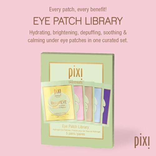 Pixi Beauty Under Eye Patches Gift Set - 5 Pack for Dark Circles & Puffiness