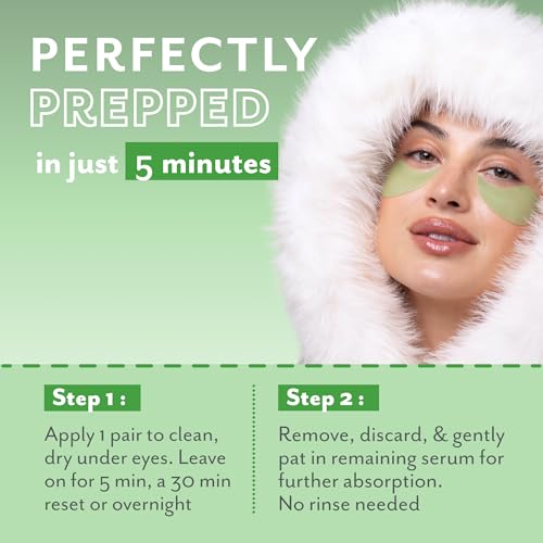 Patchology Serve Chilled Crush Hydrogel Mask 1 Count – Depuffing Cooling Face Mask
