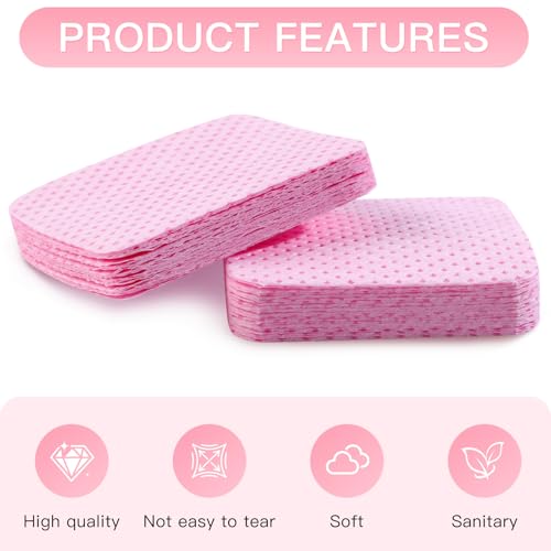 540 Lint-Free Nail Wipes & Pump Bottle for Nail Care