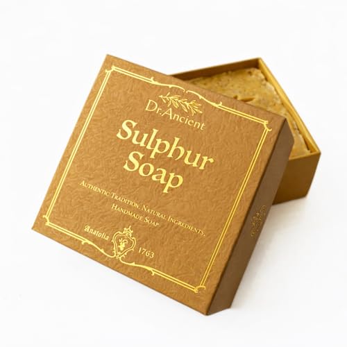 Dr.Ancient Natural Sulphur Soap Bar – Traditional Handmade Gift Box Edition