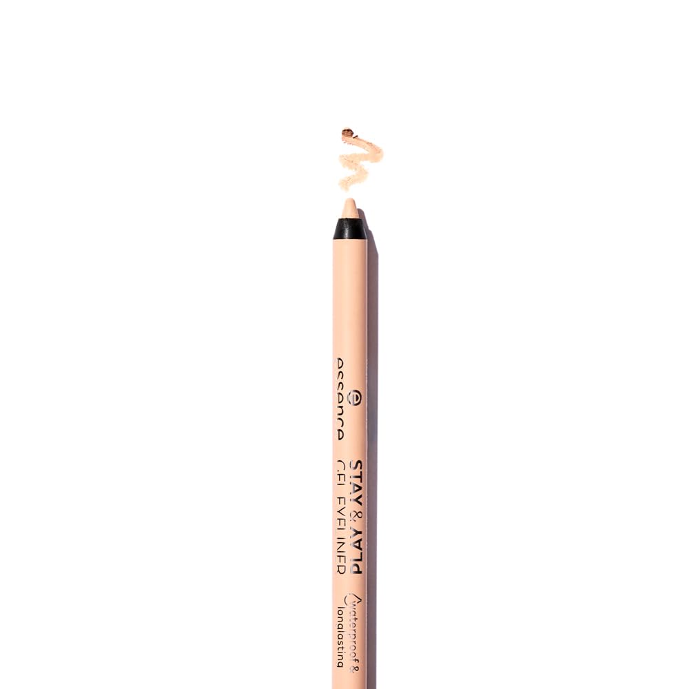 Stay & Play Gel Eyeliner - Waterproof, Long-Lasting Formula | Super Soft Texture | Vegan (05 Verry Berry)