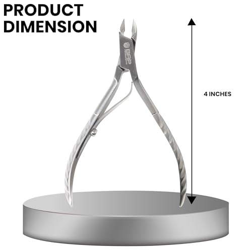 Professional Stainless Steel Cuticle Nipper – Precision Nail Care Tool