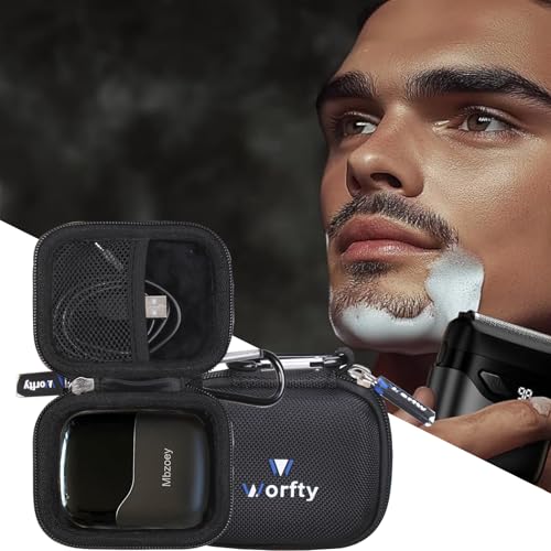 Worfty Hard Protective Case for Mbzoey Electric Shavers