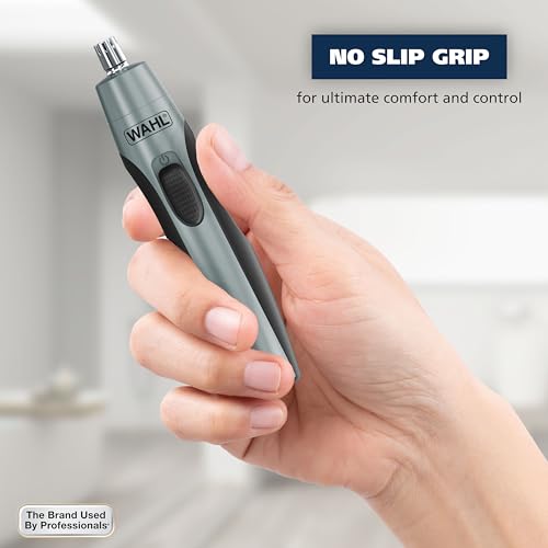 Wahl Battery Operated Ear & Nose Hair Trimmer for Men - Model 3026462, Pack of 1