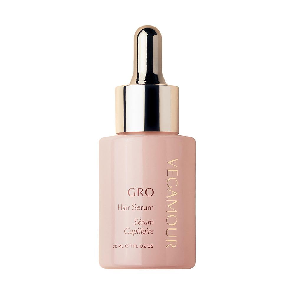GRO Hair Serum for Thinning & Shedding - Thicker, Fuller Hair in 90 Days | Non-Oily, Vegan, Bergamot Scent