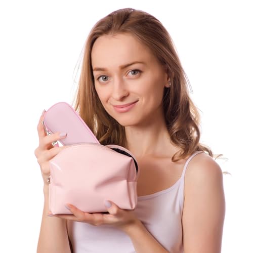 Pink Waterproof Case for NågraCoola CLIE Sonic Facial Cleansing Brush