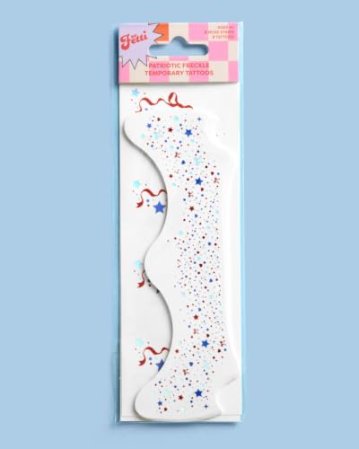 Fourth of July Freckle Tattoos - 16 Patriotic Temporary Tattoos