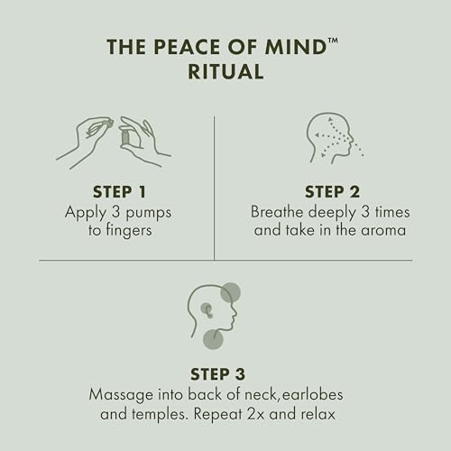 Origins Peace of Mind On-the-Spot Relief - Aromatherapy Essential Oil Blend with Eucalyptus, Peppermint & Basil - Wellness & Relaxation