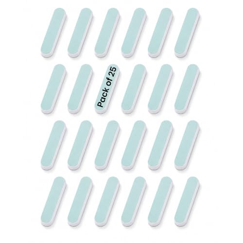 ForPro Super Quick Shine 2-Way Nail Buffer Set, 25 Count, Manicure & Pedicure Tool