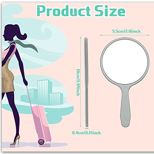 Vinsot 50-Piece Handheld Mirrors Set - Compact Travel Makeup Mirrors