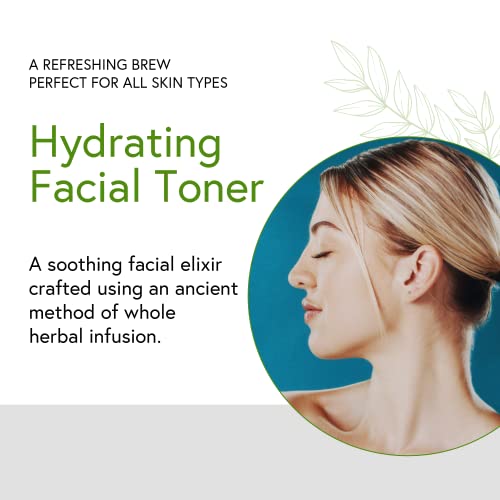 Hydrating Facial Toner & Makeup Setting Spray - Alcohol-Free, Vegan, Unscented - 4 fl oz