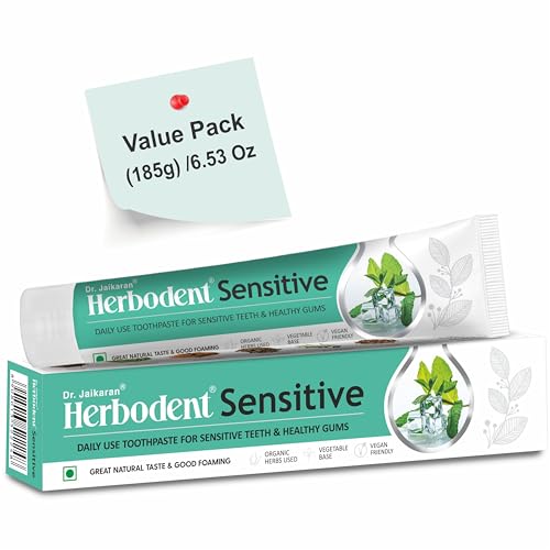 Herbodent Sensitive Toothpaste 6.53oz - Enamel Repair & Cavity Protection