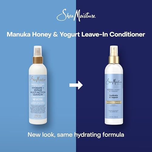 SheaMoisture Manuka Honey & Yogurt Leave-In Conditioner Spray 8oz - Hydrates & Protects Damaged Hair