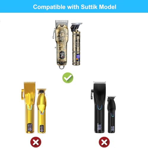 Suttik Hair Clippers USB Charging Cable & AC Adapter - 5FT