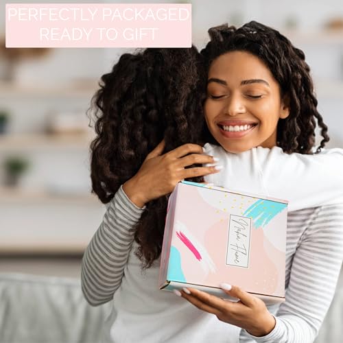 Naha Flume Spa Gift Set for Women - 6-Piece Self-Care Relaxation Basket