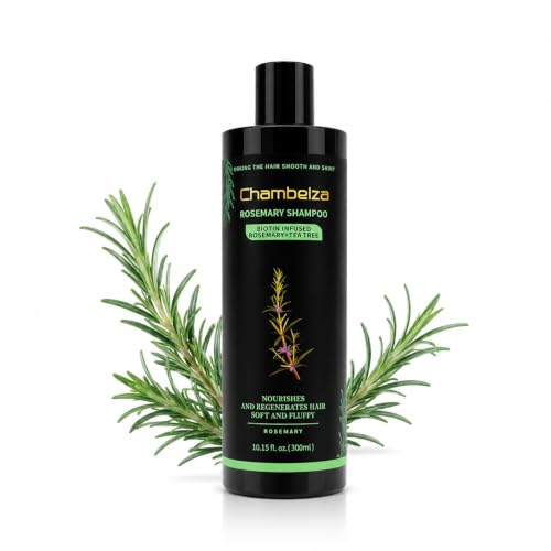 Chambelza Rosemary Shampoo for Hair Growth & Thinning Hair - 10.15 fl. oz