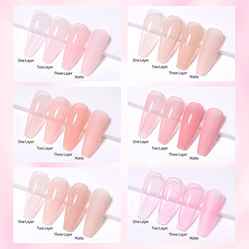 Vishine Gel Nail Polish Neutral Pink 0.5 fl oz – Long-Lasting, Vegan Friendly Manicure