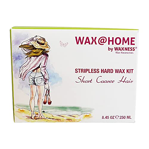 Wax Necessities Microwavable White Tea Stripless Hard Wax Kit - 8.45 oz