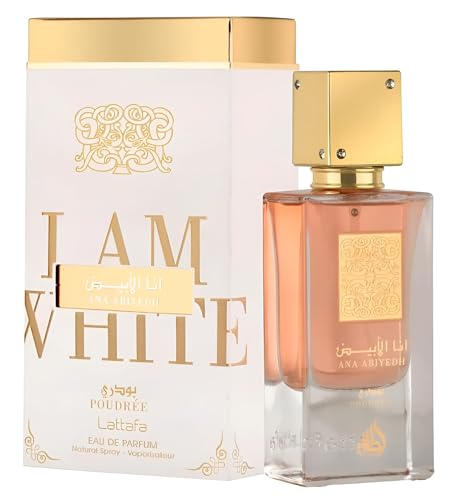 Lattafa Ana Abiyedh Poudree Eau de Parfum for Women, 60ml