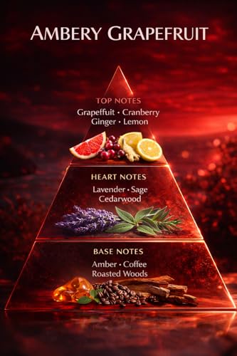 Ambery Grapefruit Perfume Oil 0.3 oz Rollerball - Alcohol-Free Travel Size
