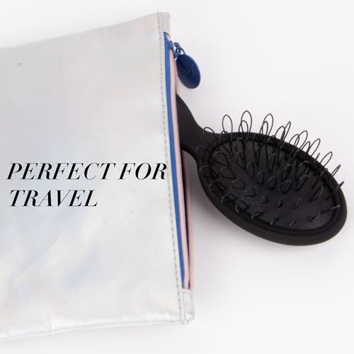 Mini Black Loop Brush for Human & Synthetic Hair Extensions