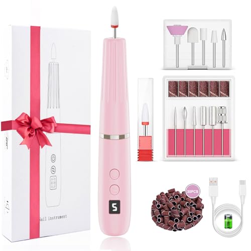 ZARRSON Cordless Electric Nail Drill Kit - Portable Professional Nail File