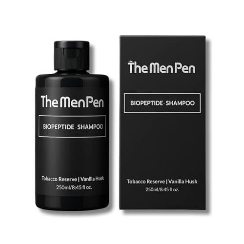 Men Peptide Hair Growth Shampoo & Conditioner Set – Strengthen & Thicken, Biotin & Keratin, 250ml