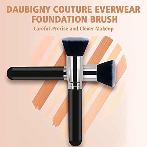 Daubigny Professional Flat Top Foundation Brush for Liquid and Powder