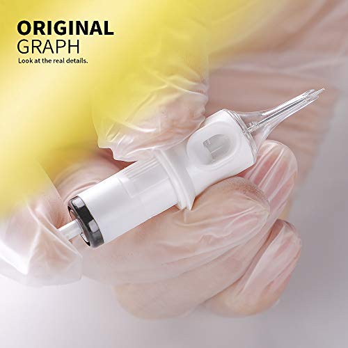 Hawink #12 Curved/Round Magnum Tattoo Cartridge Needles 20Pcs with Membrane Model 1205RM