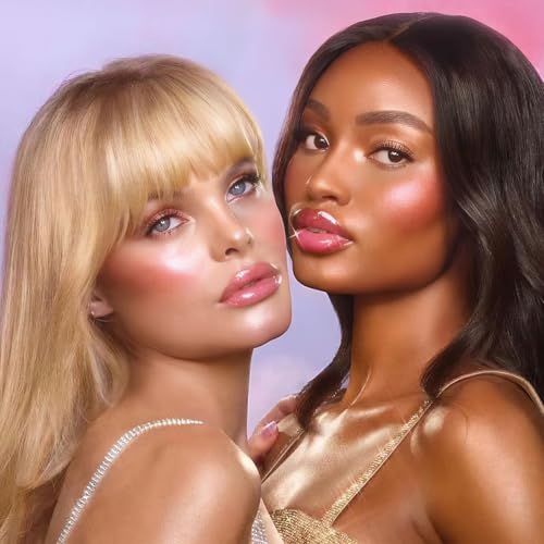 QBPPSSRY 04 Lip Oil with Large Brush Head 8 Colors Hydrating Glossy Lip Glow 0.16 fl oz