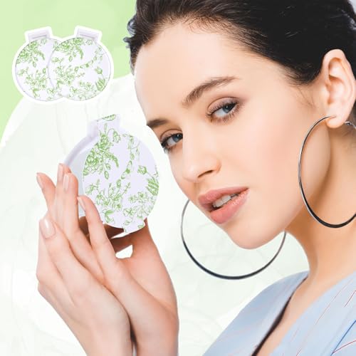 24 Pcs Floral Compact Mirrors – Small Pocket Mirrors for Party Favors