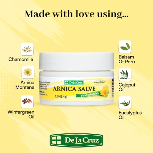 De La Cruz Arnica Salve for Deep Moisture Relief - 0.21 oz