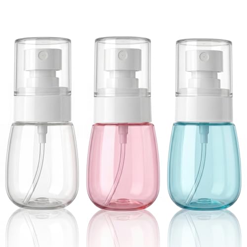 GIVITASOT 1oz Travel Spray Bottles - Refillable Fine Mist Set of 3