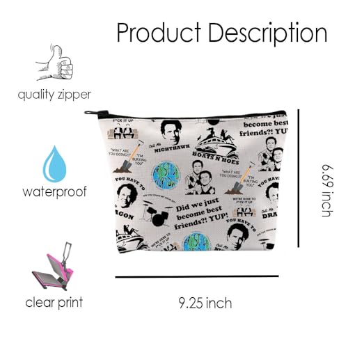 Stepbro Movie Inspired Makeup Bag - Unique Cosmetic Organizer