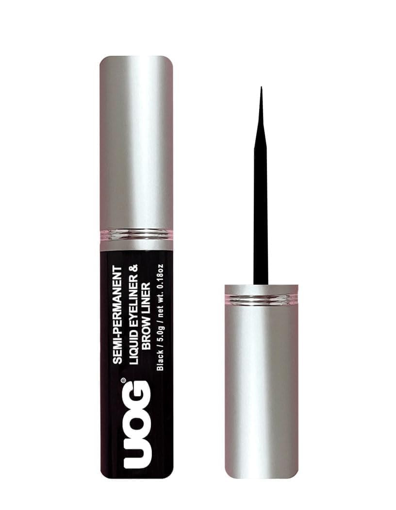 Liquid Eyeliner & Eyebrow Liner - Waterproof, Smudge-Proof, Allergy-Free | 5.0 mL/0.18 Fl oz
