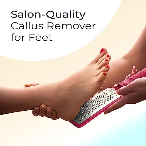 Microplane Colossal Foot File - Stainless Steel Callus Remover for Smooth Feet