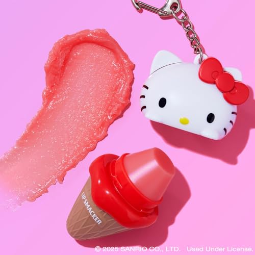 Lip Smacker Hello Kitty Ice Cream Flavored Lip Balm Pack of 2 – Moisturizing & Cruelty-Free
