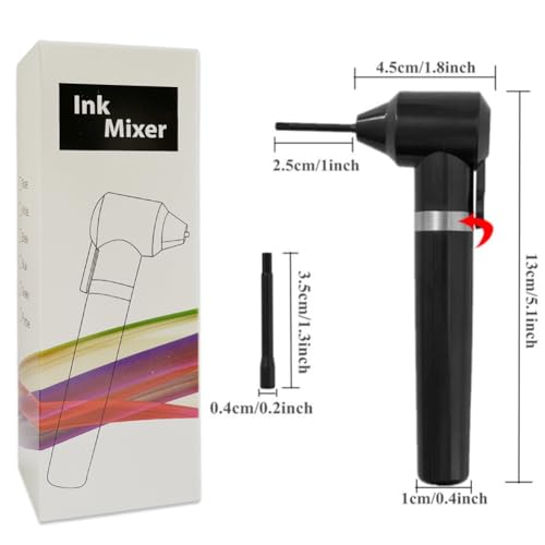 Electric Tattoo Ink Mixer Machine for Pigment & Eyebrow Color - Portable & Easy to Use