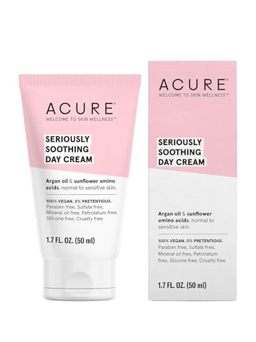 Acure Seriously Soothing Day Cream - Hydrating Face Moisturizer, 1.7 fl oz