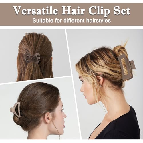 10PCS Non-Slip Hair Clips Jaw for Thick Clamp Flower Accessories with