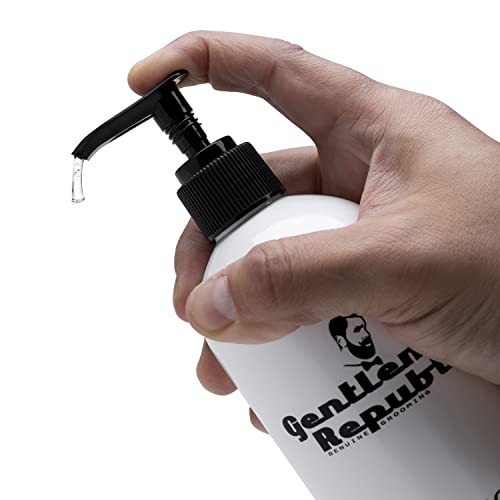 Gentlemen Republic 16oz Alcohol-Free Shaving Gel - Maximum Glide Formula, Pack of 1