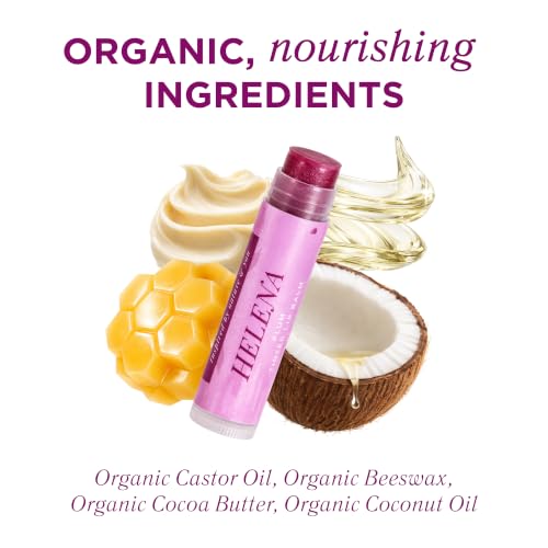 Honestly Margo Tinted Lip Balm Set Plum & Wine - Pack of 2, Hydrating Lip Care