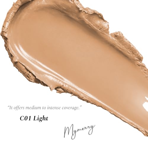 MYMERRY Creamy Bronzer Stick - C01 Light, Long-Wear Buildable Contour