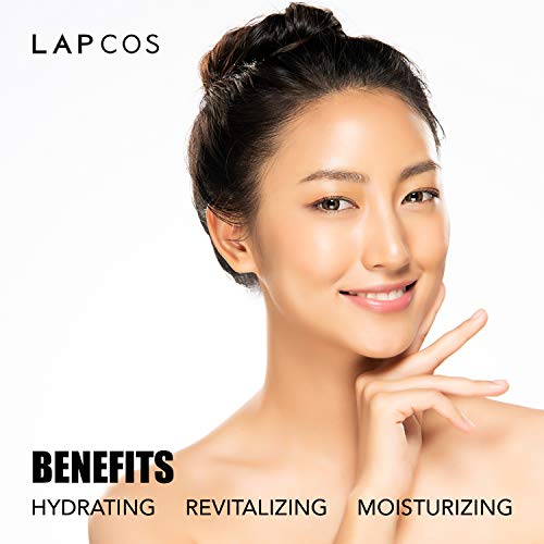 LAPCOS Hyaluronic Acid Mask - Moisturizing Sheet Masks (Pack of 5)