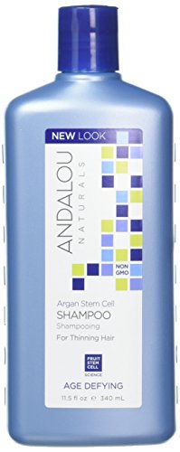 Andalou Naturals Argan Stem Cell Age-Defying Shampoo – 11.5 oz for Youthful Hair