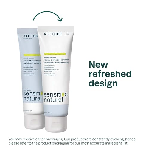 ATTITUDE Extra Gentle Conditioner for Sensitive Scalp, 8 Fl Oz